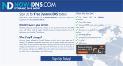 Desktop Screenshot of dnsup.net