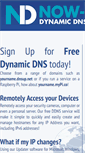 Mobile Screenshot of dnsup.net